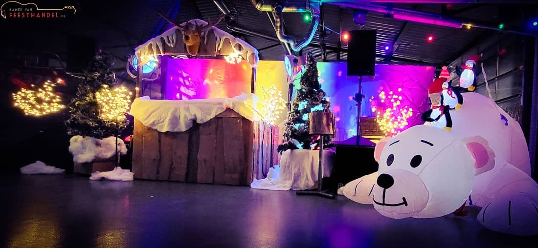 Willen jullie een onvergetelijk Winter Wonderland Feest organiseren? Sprookjes achtig winterse feestavond zonder zorgen! Boek hier een compleet winters feestpakket met livemuziek, dj, decoratie, licht- en geluidsinstallatie